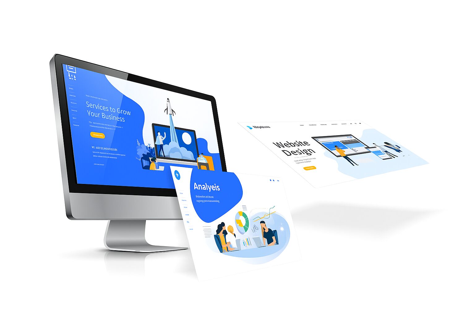 Website example templates